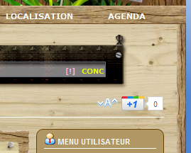 En haut de la plupart des pages. Ici le Portail.