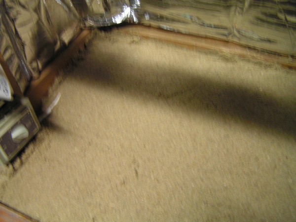 Deuxième couche de sable