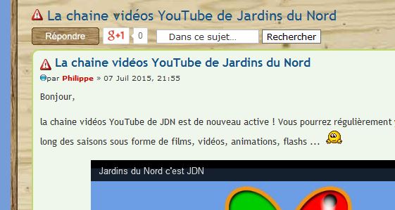 Avant le partage
