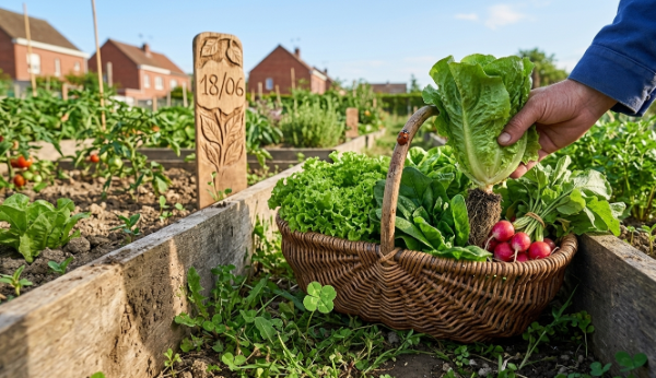 Alerte au potager.