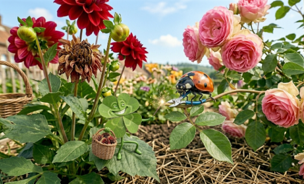 Supprimer fleurs fanées.