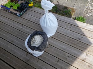 Conditionnement du tourteau après broyage